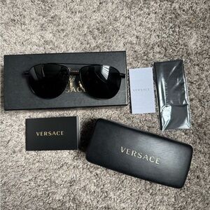 Versace Classic Black Sunglasses